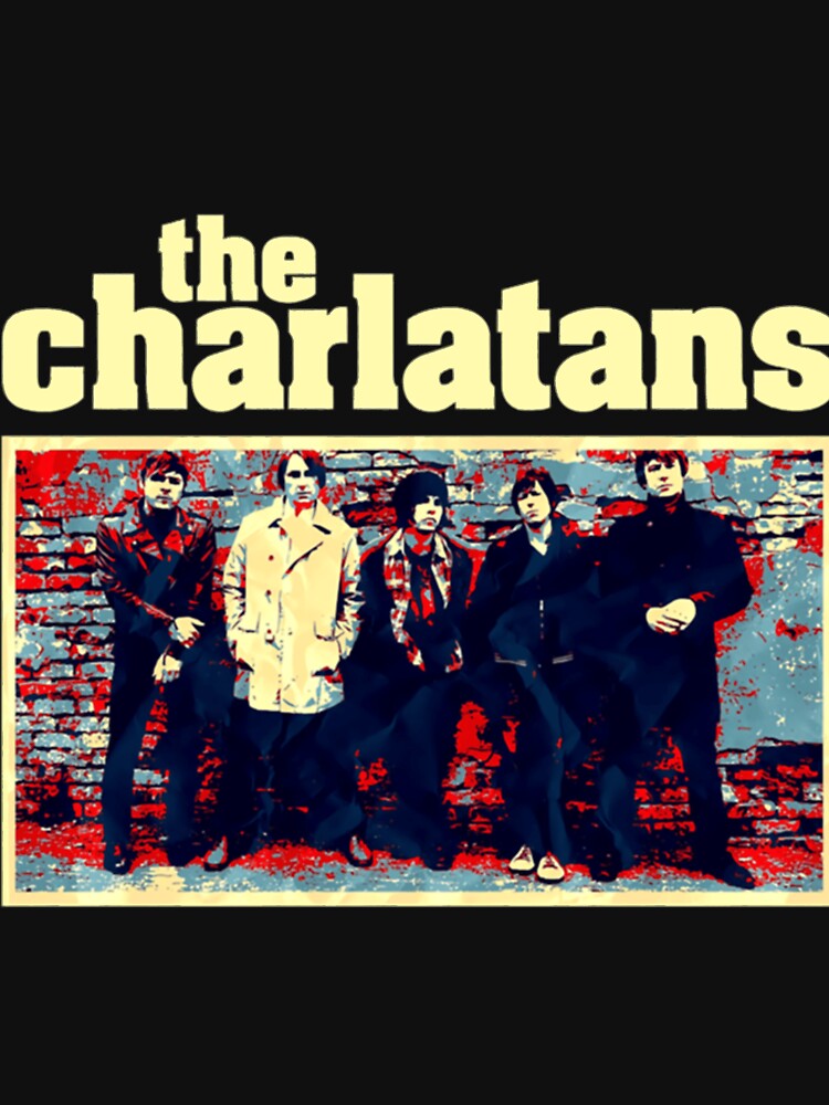 The Charlatans Retro Band Portrait Design Shirt