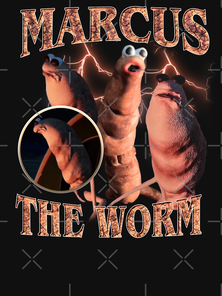 Marcus The Worm Funny Memes Bootleg Shirt