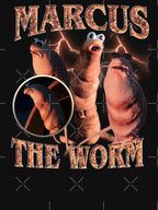 Marcus The Worm Funny Memes Bootleg Shirt