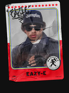 Man In Sunglasses And Cap On Collectible Card Shirt