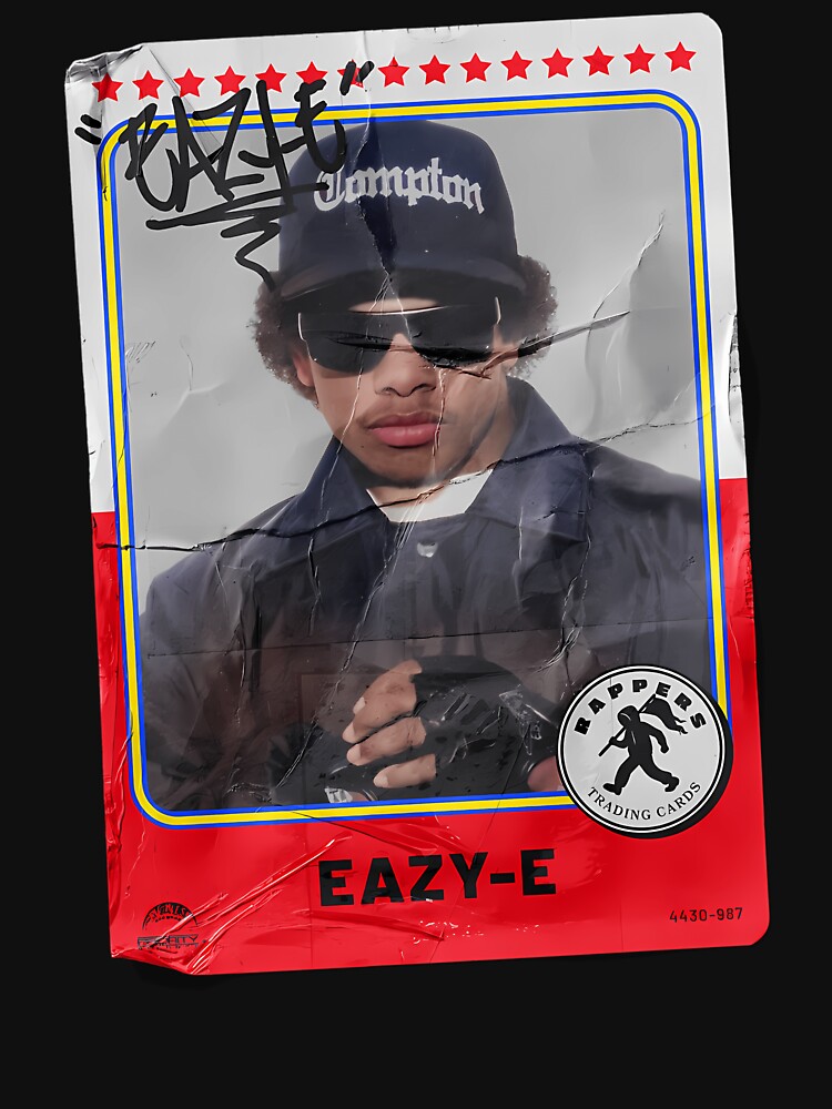 Man In Sunglasses And Cap On Collectible Card Shirt