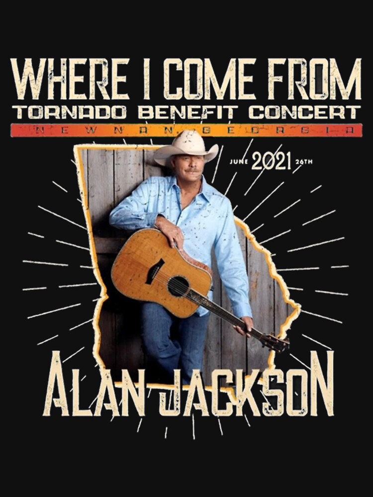 Alan Jackson Its Five Oclock Somwhere Neon Shirt