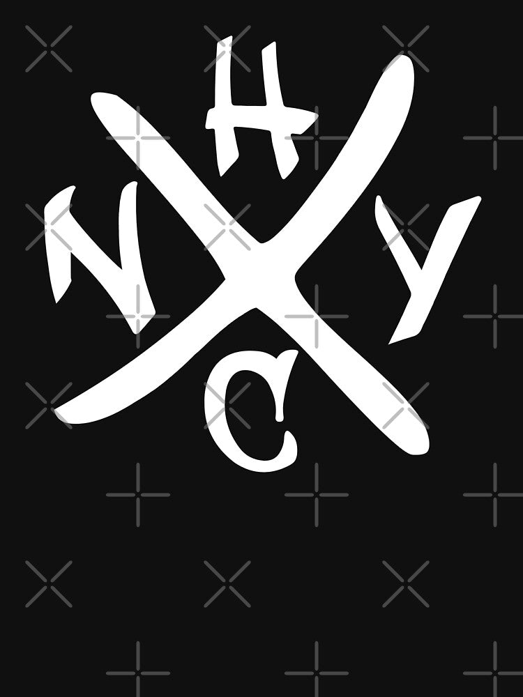 NYHC Graffiti Style White Shirt
