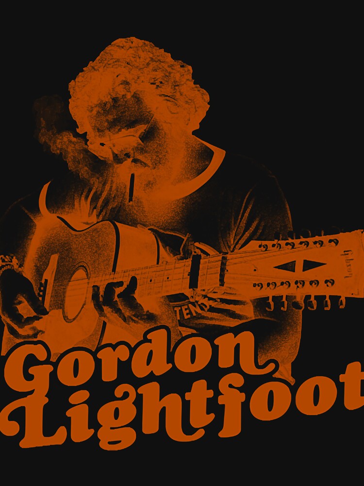 Gordon Lightfoot Carefree Country Folk Fan Art Shirt