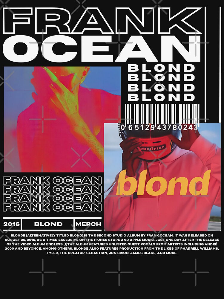 Frank Ocean Blonde Album Music Shirt