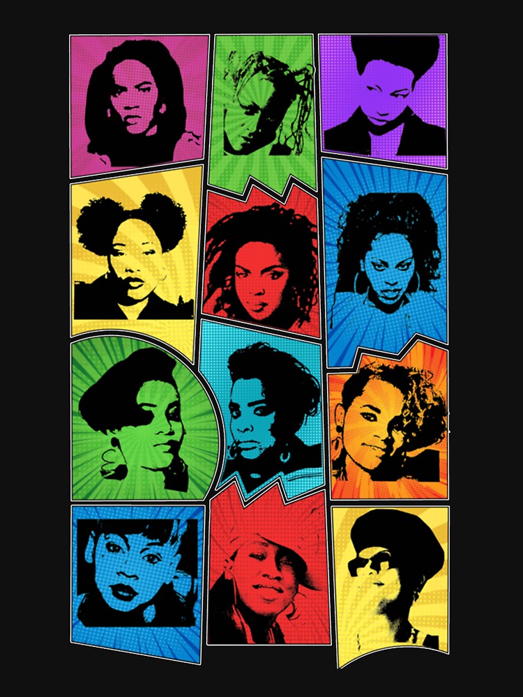 Female Rappers Golden Age Hip Hop Old School Shirt