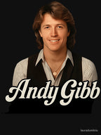 Andy Gibb Portrait With Elegant Shirt