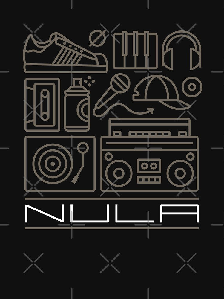 Radio NULA - Elements Of Hip-Hop Extended Shirt