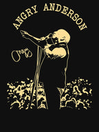 Vintage Angry Anderson Tribute Signature Shirt