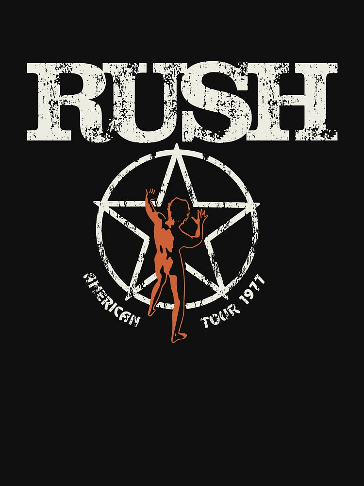 RÚSH Rock Band AMERICAN TOUR 1977 TOUR Shirt