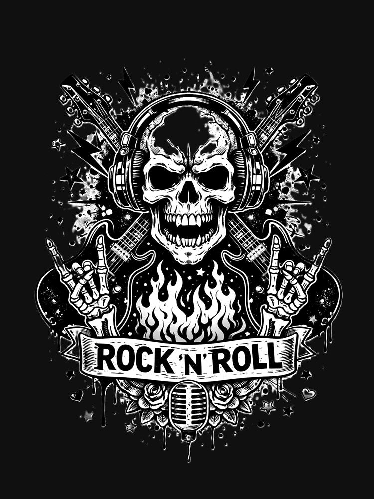 Rock N' Roll Heavy Metal Style Shirt