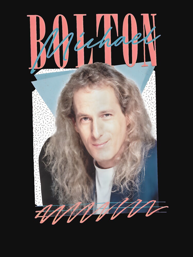 Michael Bolton Retro 80s 90s Music Shirt