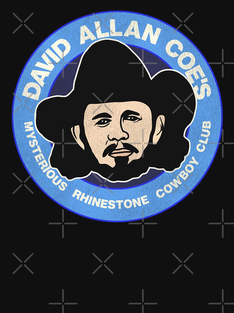 David Allan Coe's Mysterious Rhinestone Cowboy Club Shirt
