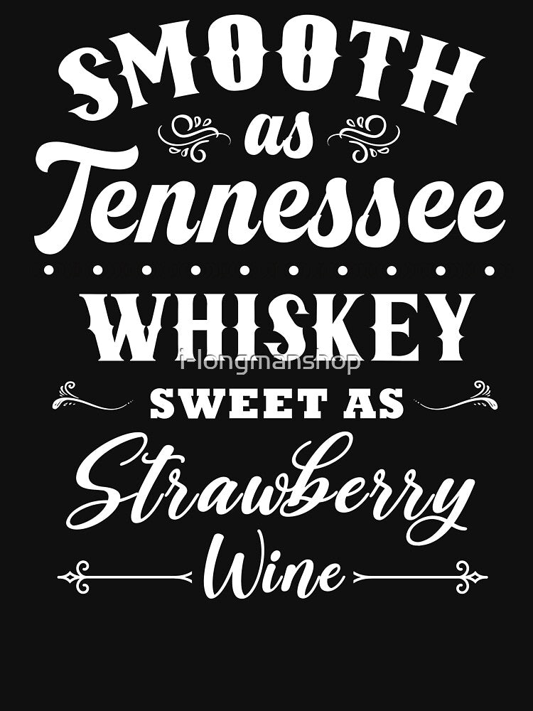 Tennessee Whiskey Strawberry Wine Western Style Shirt