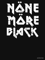 None More Black Shirt