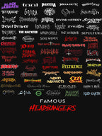 Heavy Metal Band Logo Collection Shirt