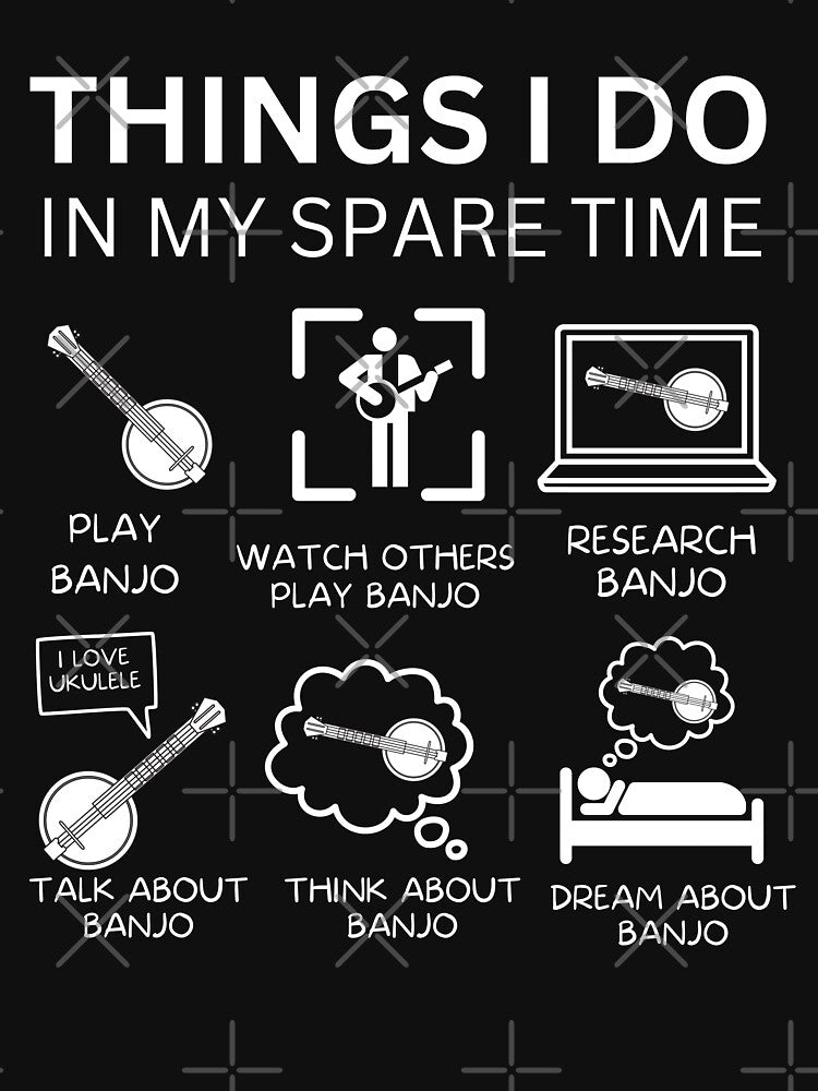 Things I Do In My Spare Time For Banjo Player And Orchestra Musicians Shirt