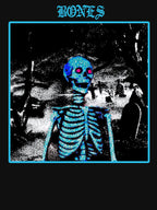 Blue Bones Grave Shirt