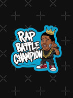 Microphone And Lyrics Hip Hop Lyrical Art Shirt