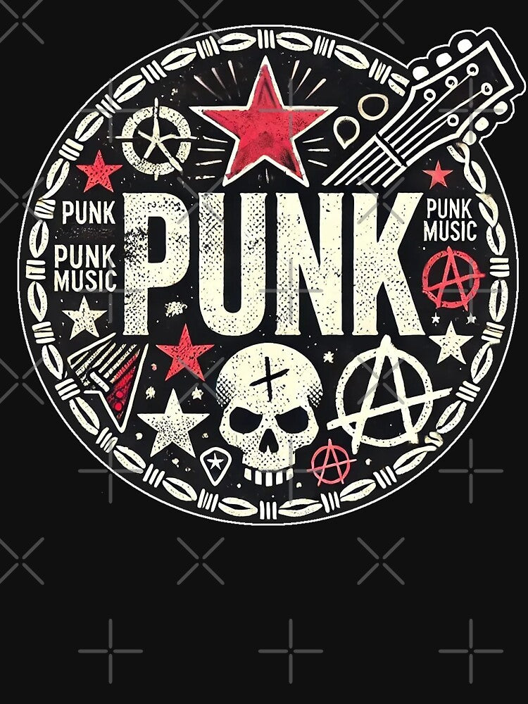 Punk Rock - Bold And Rebellious Design Shirt