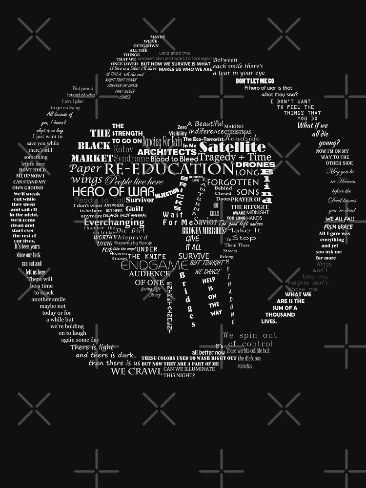 Rise Aganinst Typo Shirt