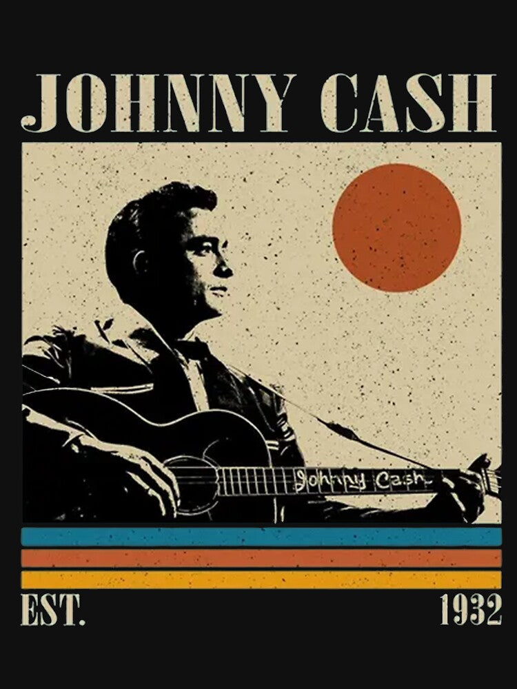 The Retro Johnny Cash Photo For Men Women Shirt