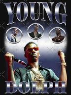Young Dolph Silver Bootleg Vintage Shirt