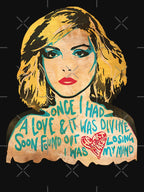 Blondie Legend Metal 80S Band Music Rock Once I Had A Love It Was Shirt