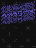 August Moon Band Blue Shirt