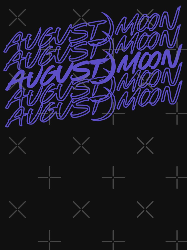 August Moon Band Blue Shirt