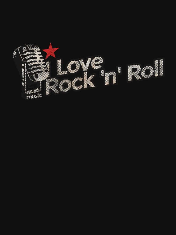 I Love Rock 'N' Roll - Vintage Karaoke Song Shirt