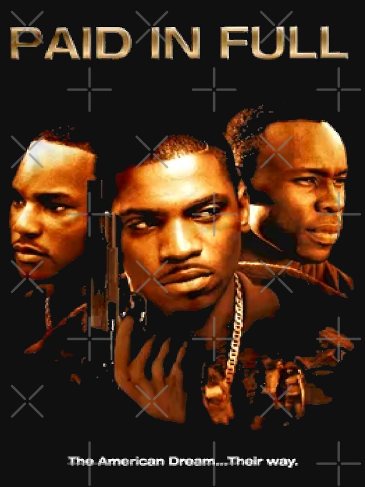 Mens Womens Vintage Paid In Full Retro Vintage Shirt