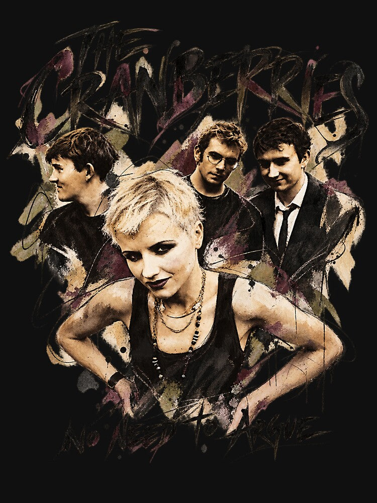 The Cranberries No Need To Argue Vintage 90s Alternative Rock Style Shirt