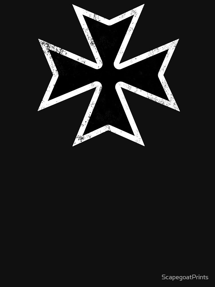 Templar Crusader Grunge Shirt