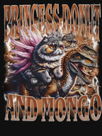 Dungeon Crawler Carl Princess Donut & Mongo Fan Art For Book Lovers Shirt