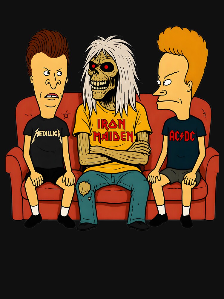 Heavy Metal Cartoon Mashup Shirt
