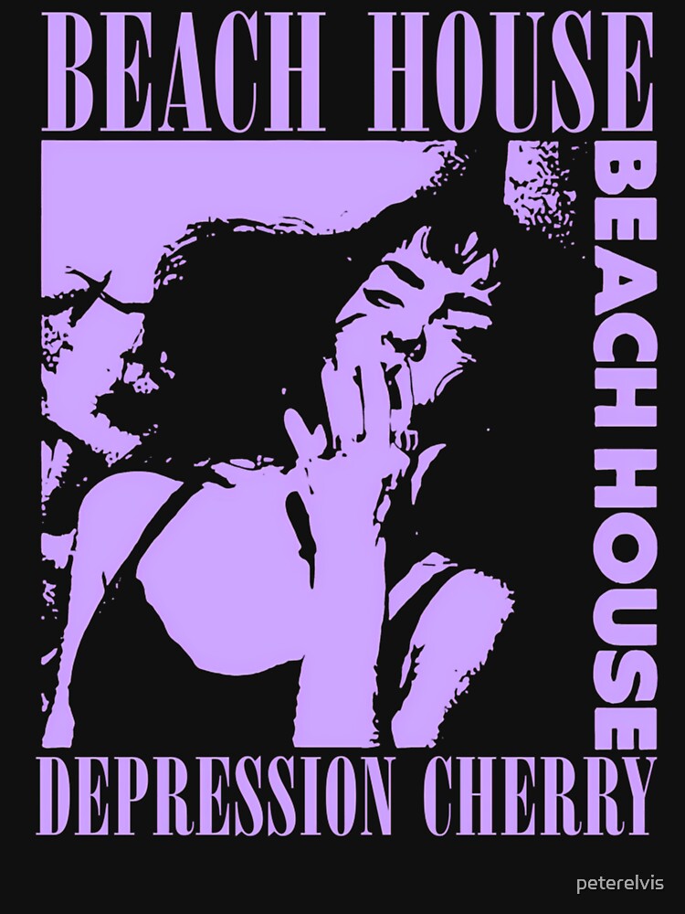 Beach House Depression Cherry Purple Portrait Shirt