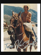 Townes Van Zandt Townes Van Zandt - Retro On Horse Fan Art Shirt