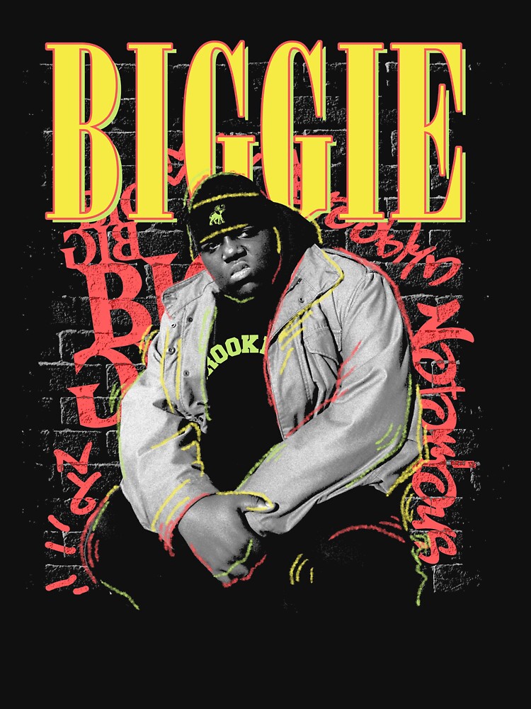 Brooklyn Rapper Red Font Collage Shirt