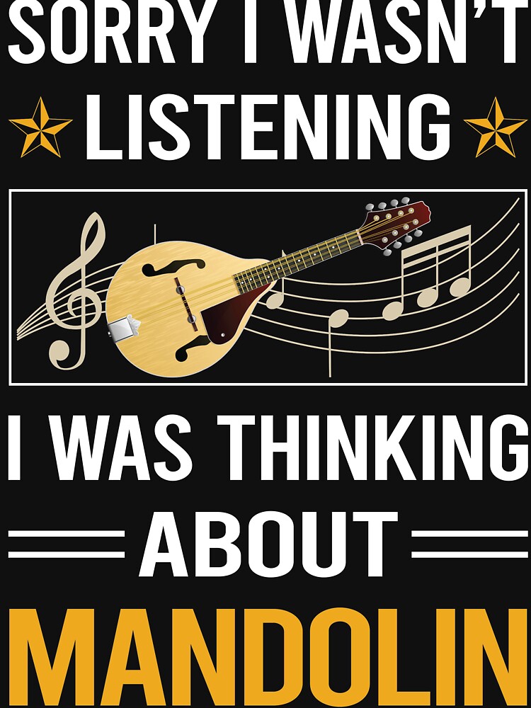 Funny Listening Mandolin Shirt