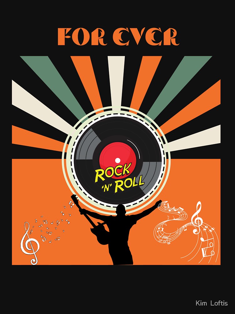 Rock And Roll Graphic Shirt