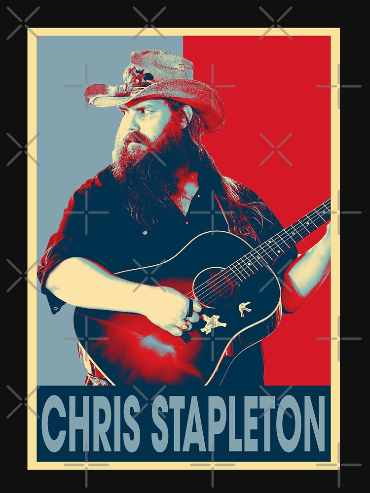 Chris Arts Design Stapleton Playing Guitar Shirt