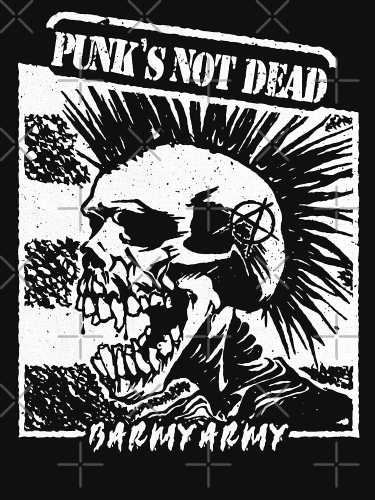 Barmy Army Punk's Not Dead Dark Version Shirt