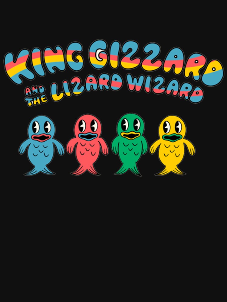 King Gizzard And The Wizard Lizard Fishies Shirt
