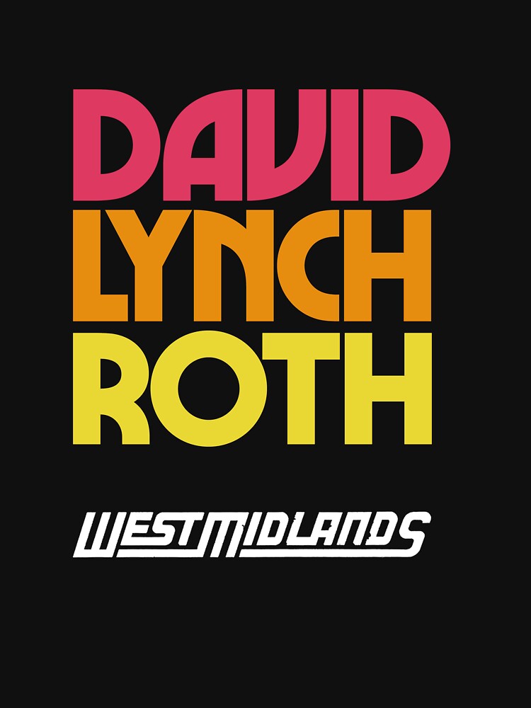 David Lynch Roth - West Midlands Review Coloured Logo Shirt