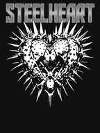 White Silhouette Heavy Metal Band Shirt