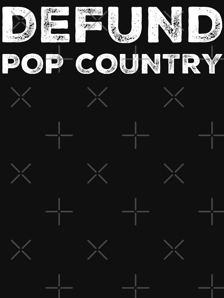 Defund Pop Country Shirt