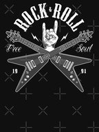 Rock And Roll Free Soul Shirt