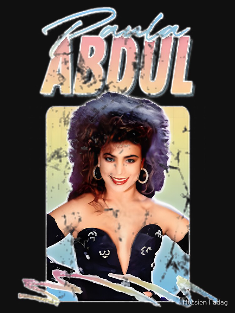 Paula Abdul Inspired Aesthetic Fan Art Design For Music Lovers Shirt