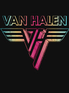 Van Halen Rainbow Gradient Winged Shirt